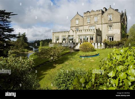 Ballynahinch Castle Hotel. Co. Galway. Ireland Stock Photo: 60621682 ...