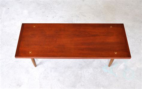 SELECT MODERN: Mid Century Modern Walnut Coffee Table or Bench