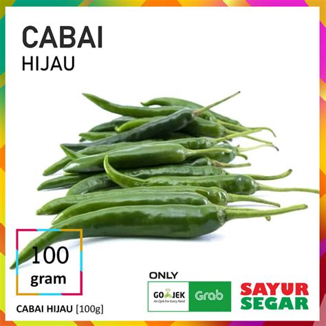 Jual CABAI / CABE HIJAU [100g] - Kota Depok - SAYUR SEGAR | Official ...