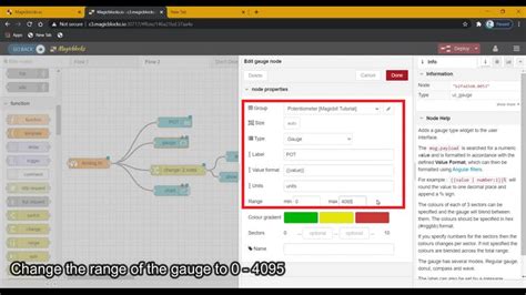 Use Dashboard Widgets with Magicbit [Magicblocks] - Magicbit