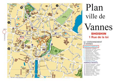 Vannes France Map