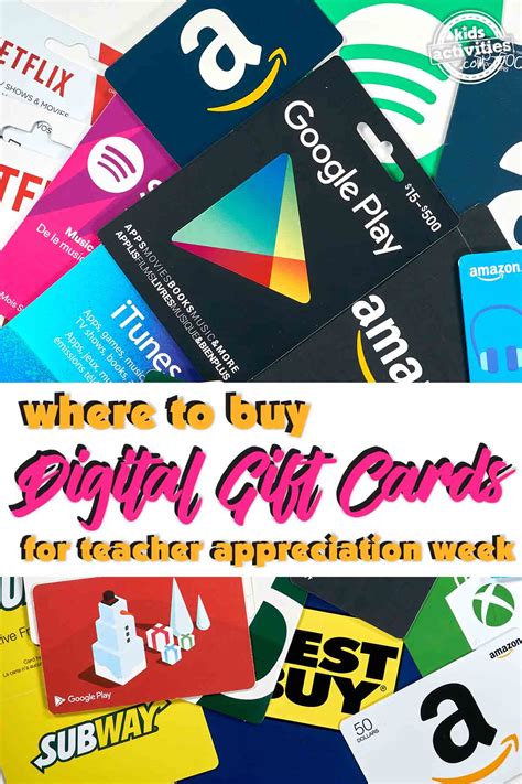 Here's where you can buy digital gift cards for Teacher Appreciation ...