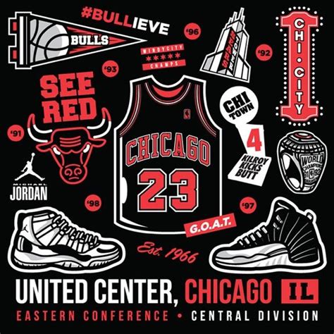 Michael Jordan x Chicago Bulls Fan Poster - Hooped Up | Chicago bulls ...