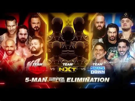 WWE: Survivor Series 2019 | RAW vs Smackdown vs NXT (Highlights) - YouTube