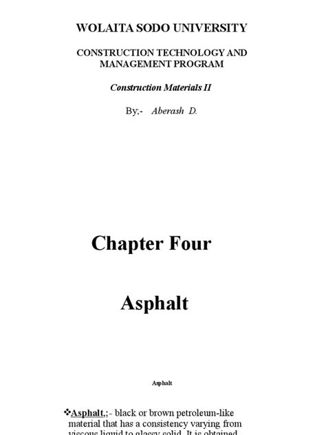 Asphalt | PDF | Road Surface | Concrete