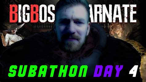 SUBATHON DAY 4 - RE7 & RE Village Plus DLCs - !marathon !subathon - YouTube