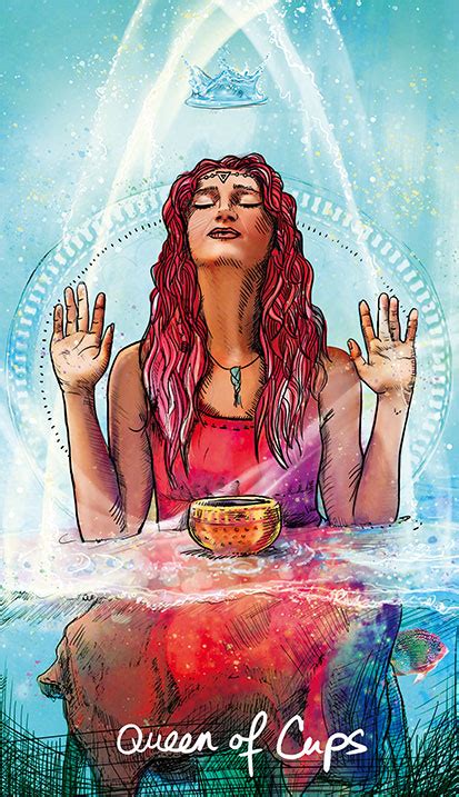 Light Seer’s Tarot Meanings Queen of Cups – The Light Seer's Tarot ...