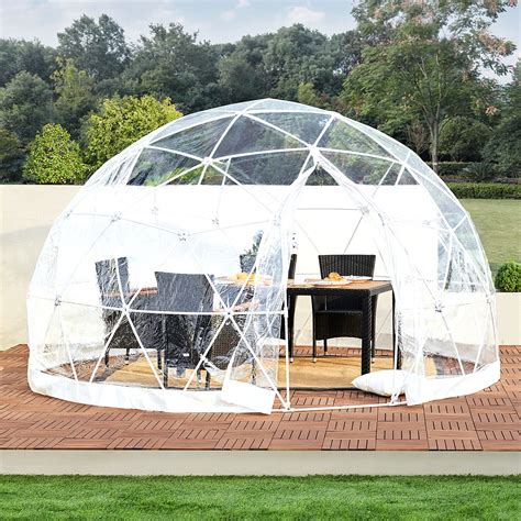 Buy CZGBRO Inflatable Bubble Tent House Camping Tent 12ft, Garden Outdoor Clear Dome Geodesic ...