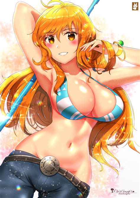 Nami by chinchongcha on DeviantArt | One piece, Online art gallery, Piecings