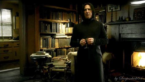 Severus at home in Spinner's End by Snapeschick64 on DeviantArt