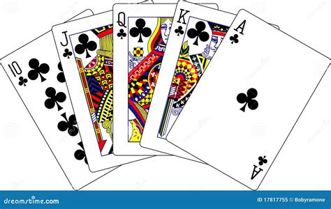 Royal Flush Spades Stock Image | CartoonDealer.com #4954573