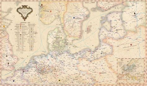 The Hanseatic League - its Towns, Trade Routes and Goods, Coats of Arms and Wars all in one ...