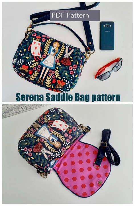 Serena Saddle Bag sewing pattern - Sew Modern Bags