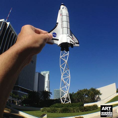 space shuttle challenger memorial miami | Cool illusions, Challenger ...