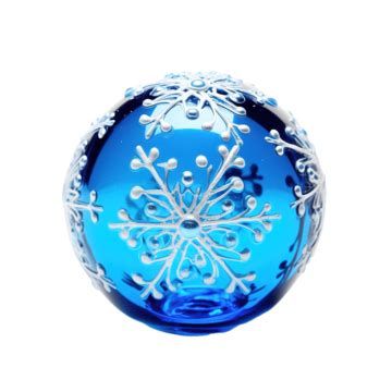 Bright Blue Glass Christmas Ball, Ball, Glass, Xmas PNG Transparent Image and Clipart for Free ...