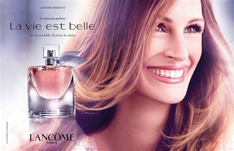 The Face of Beauty - Celebrity Fragrance: Julia Roberts for Lancome's La Vie Est Belle Perfume