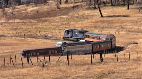 Rio Grande Scenic Railroad train ride Alamosa to La Veta, Colorado - YouTube