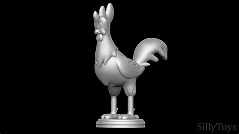 Chicken Boo - Animaniacs 3D Print Model by SillyToys