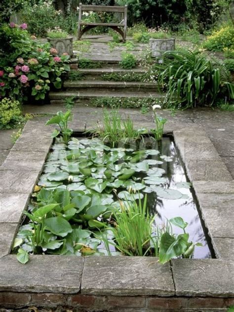 Rectangular Garden Pond Ideas - Garden Design Ideas