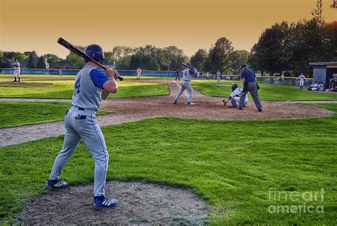 Baseball On Deck Circle Photograph by Thomas Woolworth - Pixels