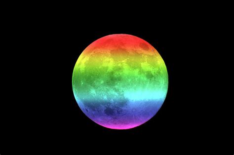 Rainbow Moon Photograph by Lindsay Franklin