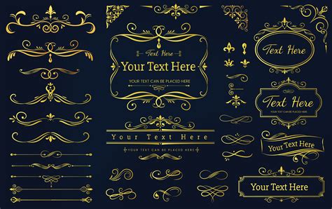 Gold Ornament Free Vector Art - (26,025 Free Downloads)