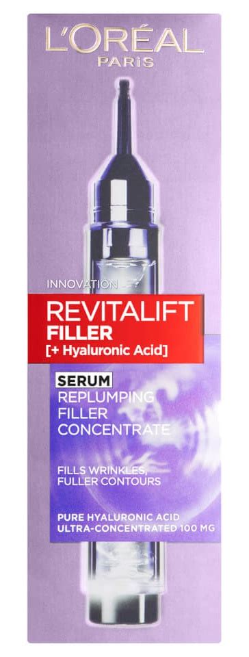 L'Oreal Paris Revitalift Filler Hyaluronic Acid Replumping Night Cream ...