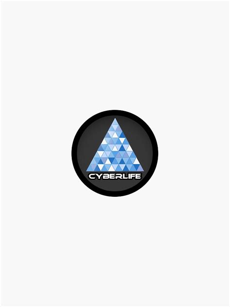 "Detroit Become Human: CyberLife Triangle" Sticker for Sale by OzJohn | Redbubble