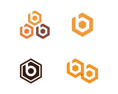 Honey Bee Logo Template White Illustration Cells Vector, White, Illustration, Cells PNG and ...