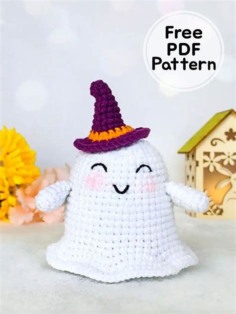 Crochet Ghost Amigurumi PDF Free Pattern