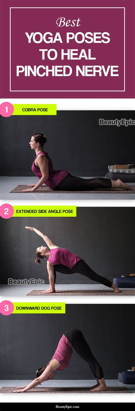 Yoga For Pinched Nerve - 4 Best Yoga Poses To Heal A Pinched Nerve | Cool yoga poses, Yoga poses ...