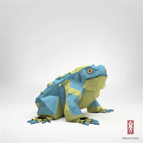 Artist: Nguyễn Hùng Cường, This awesome origami sculpture is made by Australi… | Origami animals ...