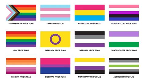 The meaning behind the many LGBTQ+ flags and who they represent - oggsync.com