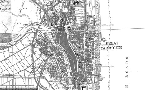 Old Maps of Great Yarmouth - Francis Frith