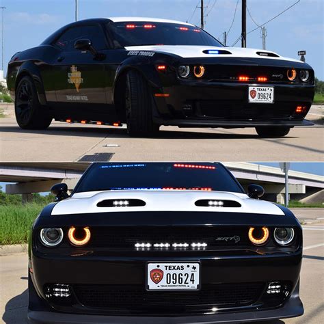 Texas State Troopers Add Seized 1080HP Dodge Challenger SRT Hellcat Redeye to Fleet - TechEBlog