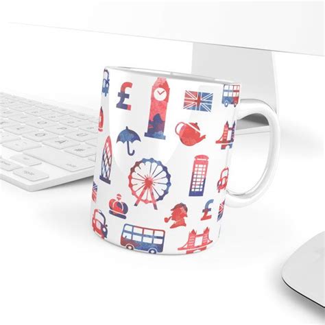 Watercolor, London Mug - London Gift - London Souvenir - Gift for Her or Him… | London souvenirs ...