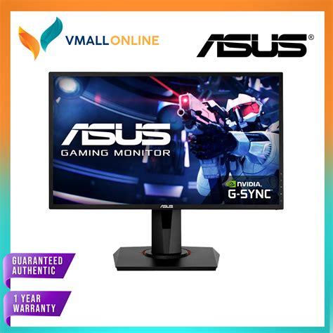 ASUS VG258Q Gaming Monitor - 24.5”, Full HD, 1ms, 144Hz, Adaptive-Sync (FreeSync) | Lazada PH