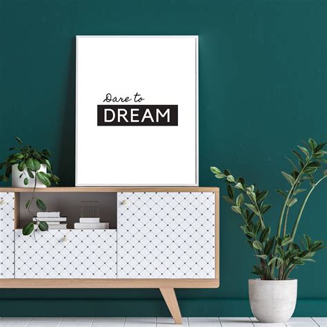 Dare to Dream Quote Inspirational Quote Instant Download - Etsy