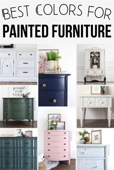 10 Best Painted Furniture Colors