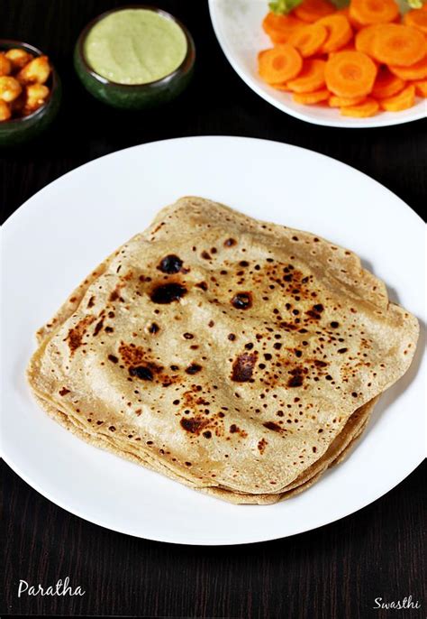 Paratha recipe | How to make plain paratha recipe | Atta paratha