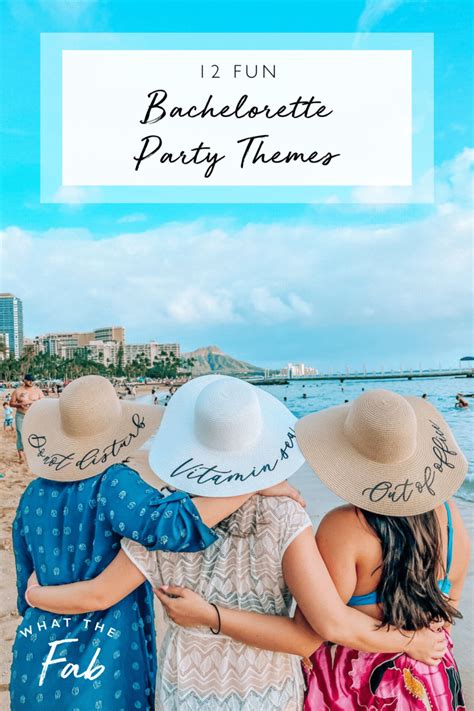 12 Unique and Trendy Bachelorette Party Themes She'll LOVE