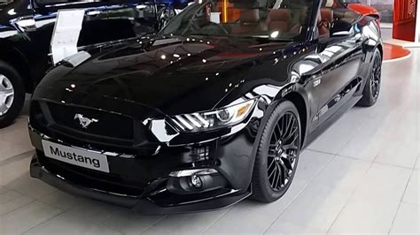 All New Ford Mustang Convertible Black Panther Walkaround - YouTube