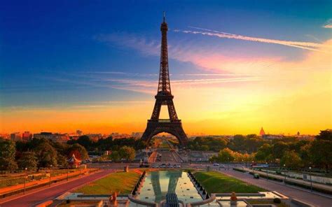 Paris, Eiffel Tower, HDR, Architecture, City, Sunset, France, Cityscape, Sunrise, Landscape ...