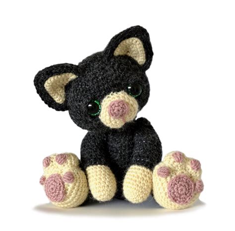 Kitten Cat Amigurumi Crochet Pattern PDF Instant by PatchworkMoose