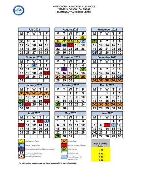 School Calendar 2023 To 2023 Miami Dade – Get Calendar 2023 Update