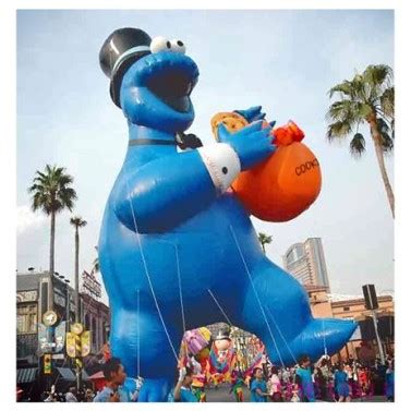 Cookie Monster Parade Balloon - Fabulous Inflatables, Sesame Street