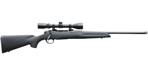 Thompson Center Compass 300 Win Mag Bolt-Action Rifle with 3-9x40mm Riflescope and Hard Case ...