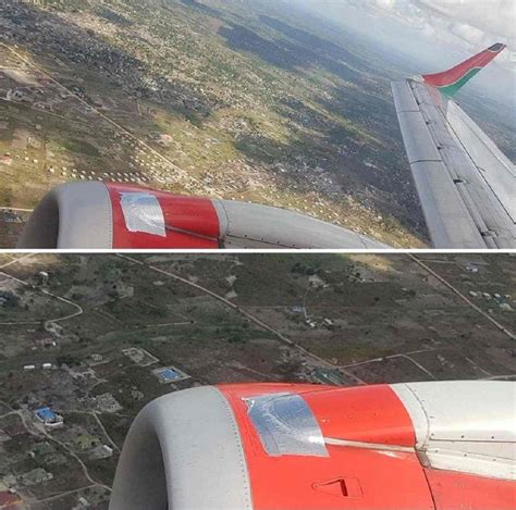 Pictures Of Aircraft Fixed With Duct Tape Gone Viral, Does It Really ...