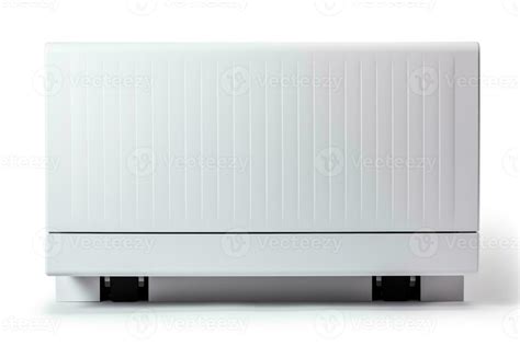 Wall mounted convection heater isolated on a white background 34222172 ...