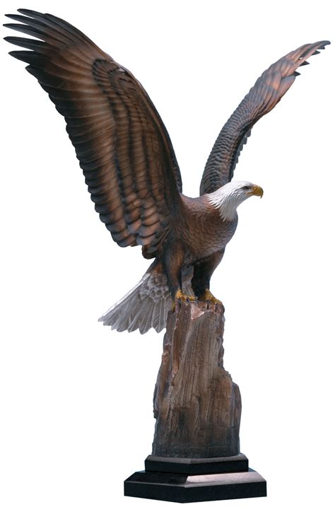 Small Eagle Sculptures Archives - Chester Fields Bronzes Inc.